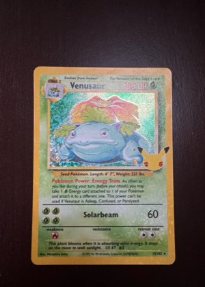 Venusaur, graded 8.5