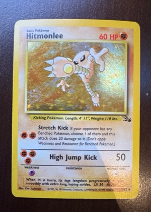 Hitmonlee (7), graded 5.0