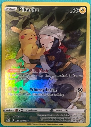 Pikachu, graded 9.5