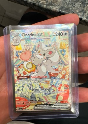 Cinccino ex, graded 9.0