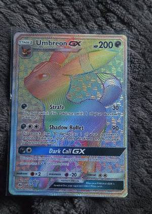 Umbreon GX (Secret), graded 9.0