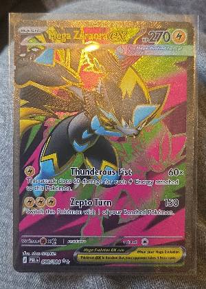 Mega Zeraora ex, graded 9.0