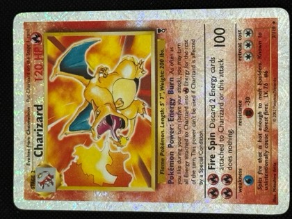 Charizard, graded 7.0