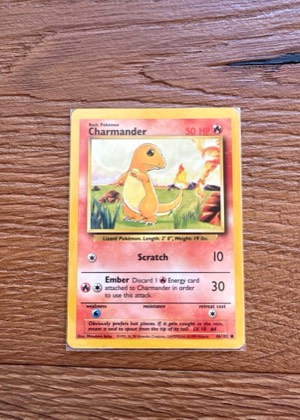 Charmander graded 8.5