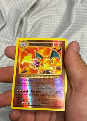 Charizard, graded 4.5