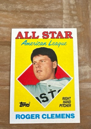 Roger Clemens, graded 9.0