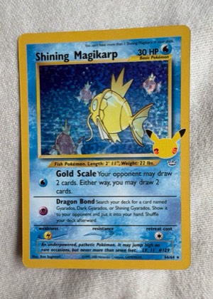 Shining Magikarp, graded 5.0