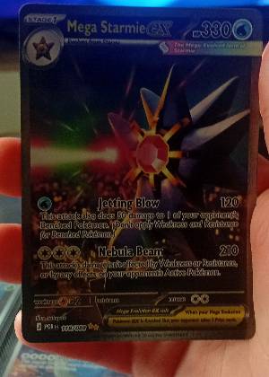 Mega Starmie ex, graded 8.5