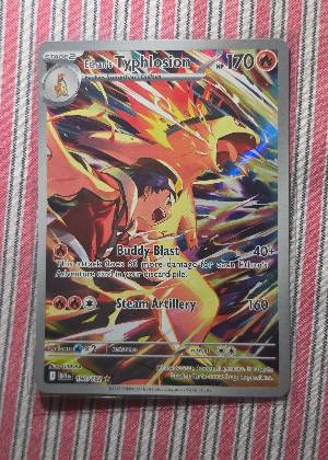Ethan's Typhlosion graded 9.5