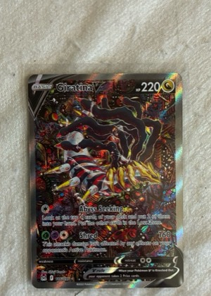 Giratina V (Alternate Full Art), graded 9.0
