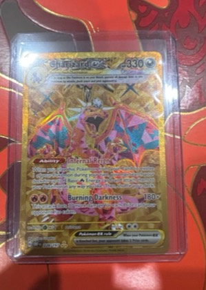 Charizard ex, graded 9.0