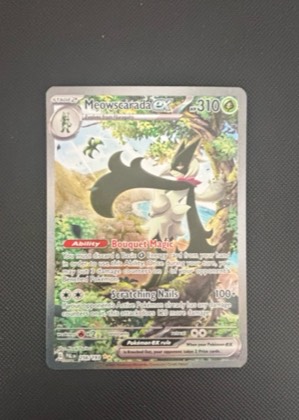 Meowscarada ex, graded 9.5