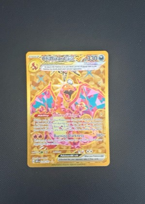 Charizard ex, graded 9.0