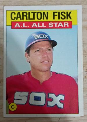 Carlton Fisk, graded 8.5
