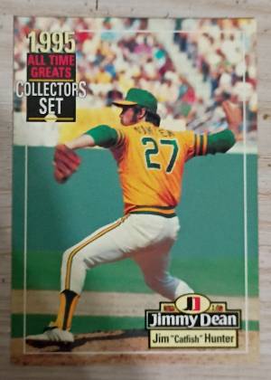 Jim "Catfish" Hunter, graded 8.0