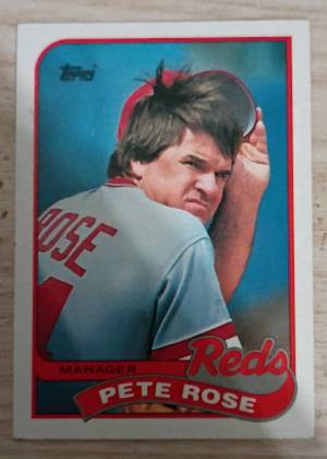 Pete Rose MG, graded 9.0