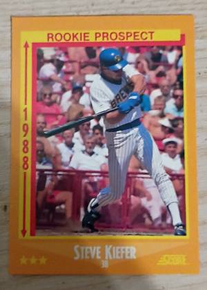 Steve Kiefer RP, graded 8.0