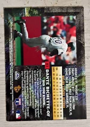 Dante Bichette, graded 7.5