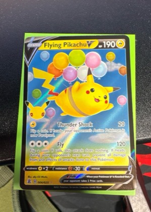 Flying Pikachu V, graded 9.0