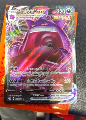 Gengar VMAX, graded 9.0