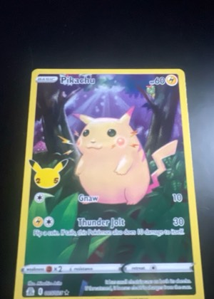 Pikachu graded 9