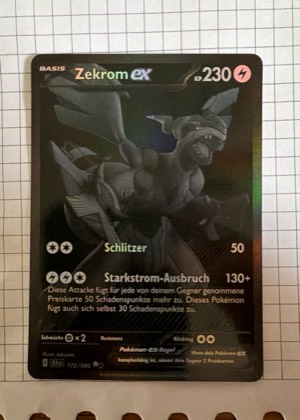 Zekrom ex, graded 9.0