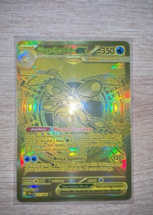 Mega Greninja ex, graded 9.0