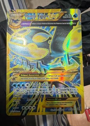 Primal Kyogre EX, graded 9.0