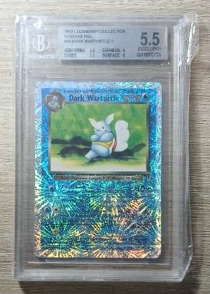 Dark Wartortle, graded 4.0