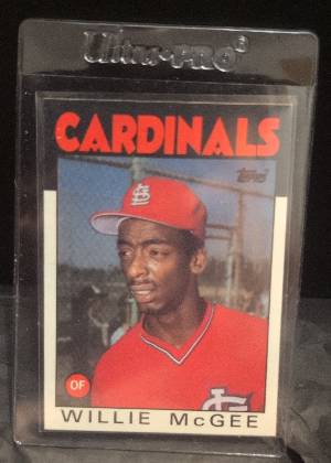 Willie McGee, graded 8.0