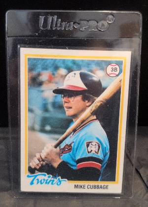 Mike Cubbage, graded 8.0