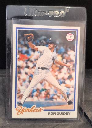 Ron Guidry, graded 8.5