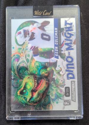 Keon Coleman, graded 8.5