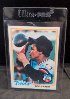 Rod Carew, graded 8.0