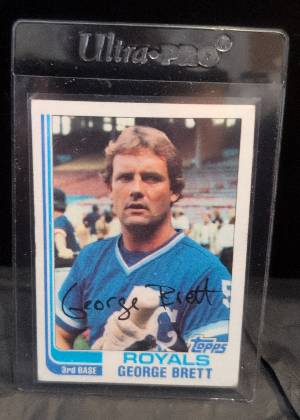 George Brett, graded 7.5