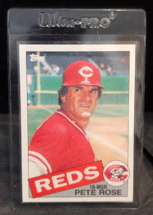 Pete Rose, graded 8.5
