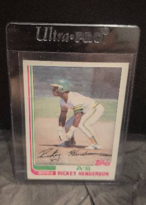 Rickey Henderson, graded 5.5
