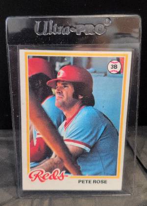 Pete Rose, graded 8.0