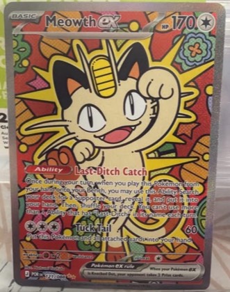 Meowth ex, graded 9.0