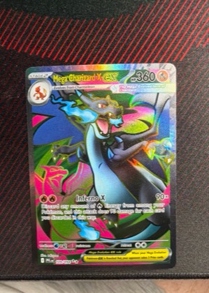 Mega Charizard X ex, graded 9.0