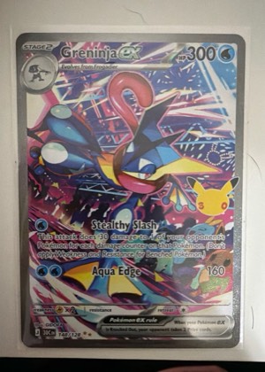 Greninja ex, graded 9.0