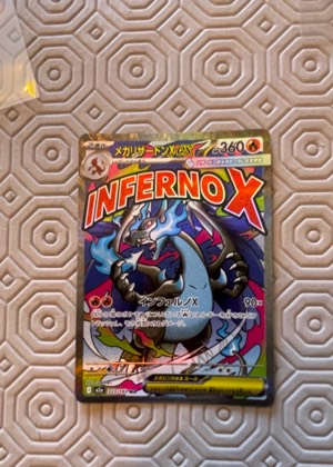 Mega Charizard X ex, graded 8.5