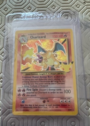 Charizard, graded 8.0