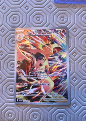 Ethan's Typhlosion graded 9
