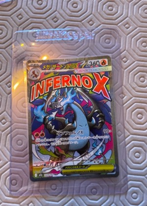 Mega Charizard X ex, graded 9.0