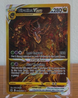 Giratina VSTAR (Secret), graded 9.0