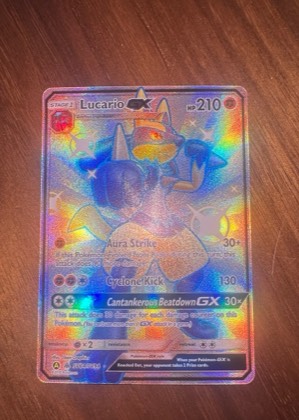 Lucario GX, graded 9.0