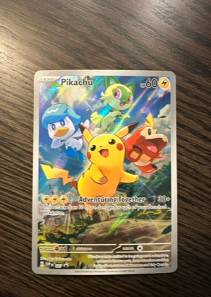 Pikachu, graded 9.0