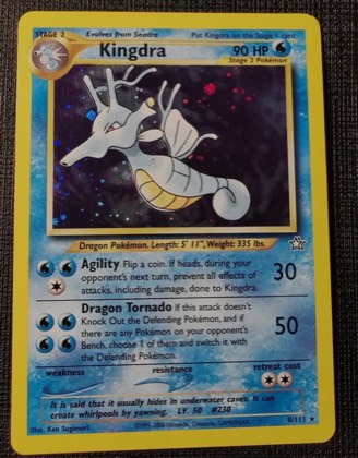 Kingdra, graded 8.5