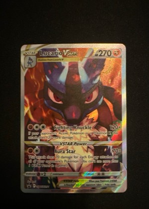 Lucario VSTAR - SWSH291 graded 9